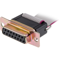 DB15 Way D Range IDC Socket suits Flat Ribbon Cable