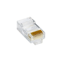 UTP RJ45 Cat6 8P8C Modular Solid Plug