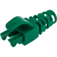 Green RJ45 Rubber Boot For Cat5E/6 Style B