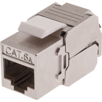 DOSS Shielded CAT6A Socket Keystone Jack Mechanism Socket