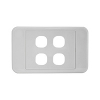Pro.2 Gang 4 Wall Plate Suits Clipsal 2000