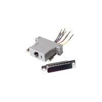 DB25 Pin Plug To RJ45 Socket 8P/8C