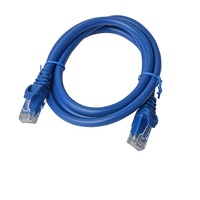8Ware CAT6A Cable RJ45 Ethernet Network LAN UTP Patch Cord Snagless 1m Blue