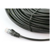 8Ware CAT6A Cable 30m - Black Color RJ45 Ethernet Network LAN UTP Patch Cord Snagless