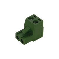 2 Way Phoenix Connector 2 Pin Green pluggable Terminal Block Socket 5.08mm