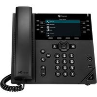 Poly 2200-48840-025 VVX 450 12 Line Desktop Business IP Phone with Dual Ports