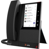 Poly 2200-49700-019 CCX 400 Microsoft Teams Edition Corded IP Phone Black