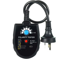 Tesla POL-TESTER Socket Polarity Tester  Verify Correct Wiring & RCD Safety