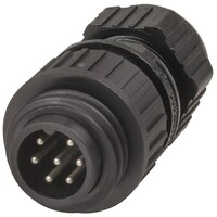 6 Pole Pre-earth CA Series Line Plug  934-126-100 Model 