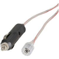Cigarette Power Lead with IP67 2.1mm DC Plug to suit ZD0578/79