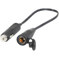 Cigarette Plug to Merit Socket Adaptor cable Lead 300mm