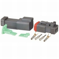 Waterproof Deutsch 2-Way Connector Set