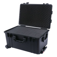 Protec Rugged IPX7 Water Resistant Polypropylene Heavy Duty Carry Case Black