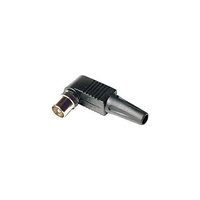 PAL Right Angle coaxial Plug with cable guard Screw terminating