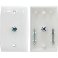 F Type TV Wall Plate Socket To Socket
