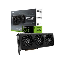 ASUS nVidia GeForce PRIME-RTX5060-8GRTX5060 8GB GDDR7 2497 MHz Boost Clock, RAM 28Gbps, 613 AI TOPs, Digital Max Resolution