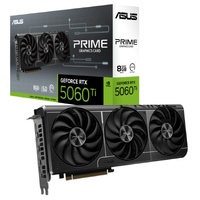 ASUS nVidia GeForce PRIME-RTX5060TI-8G RTX 5060 Ti 8GB GDDR7  2572MHz Boost Clock, RAM 28Gbps, 759 AI TOPs, Digital Max Resolutio