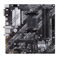 ASUS AMD B550M PRIME B550M-A WIFI II (Ryzen AM4) Micro-ATX Motherboard, DDR4, Dual M.2, PCIe 4.0, Wi-Fi 6, 1 Gb Ethernet, HDMI, DVI-D, D-Sub, SATA 6G