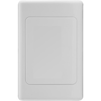 Pro.2 Blank Wall plate to cover previously cut out holes suit Clipsal Series