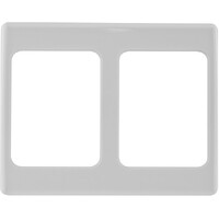 Pro.2 Wall Plate 2 Gang Cover Cutout suit Clipsal