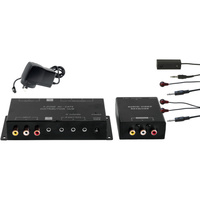 Pro.2 PRO1235D AV Distribution Over CAT5 to 4 Composite Output with IR