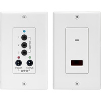 Pro.2 PRO1255 IR Repeater Wall Plates kit with Three Emitter Output Connections