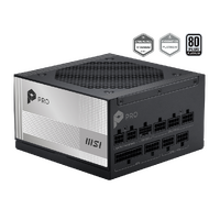 850W Msi Pro A850Pl Pcie5 Power Supply