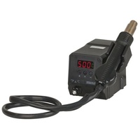 PRT-890 300W Hot Air SMD Rework Station Includes 3 Tips&Temperature Display BLK