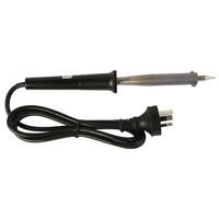 80W 3 Pin Power Plug Black Plastic Handle Durable Construction Soldering Iron