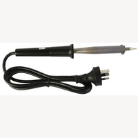 80Watt 3 Pin Power Plug Black Plastic Handle Durable Construction Soldering Iron