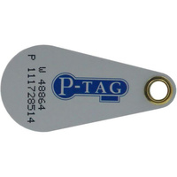 Heavy-Duty Key Tag Tear Drop Presco P-Tag Ptag