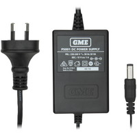 GME PS001 12V DC 1 Amp Power Supply to suit the BCD013 Input 240V AC