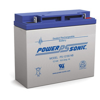 POWER SONIC PS12180NB 12V 18Ah NB2 Terminal SLA Sealed Rechargeable Battery