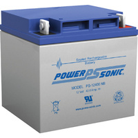 POWER SONIC PS12400 12V 40Ah NB4 Terminal SLA Sealed Rechargeable Battery
