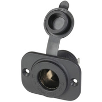 Marine Grade 10A rating Lighter Socket Panel Mount Includes dust cover
