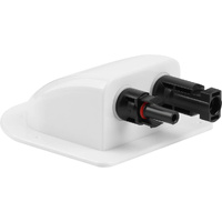 PS8065 Dual MC-4 Solar Cabling Entry Point IP67  White 107W x 99D x 44Hmm