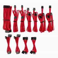 For Corsair PSU Red Premium Individually Sleeved DC Cable Pro Kit Gen 4 Type 4