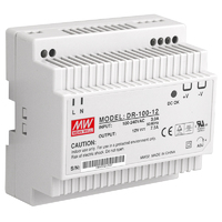 Securview 12VDC 7.5A Single Output Industrial DIN Rail Power Supply
