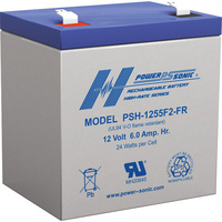 Power sonic 12V 6Ah High Discharge Battery Rate UPS 6Ah