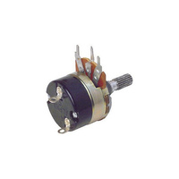 Potentiometer PSW500KB PCB Terminal 500K Linear Pot with Splined Shaft Switch