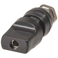 50A Jumbo Binding Post Black Thick ABS screw-down