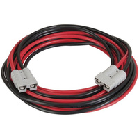 High Current Connector Extension Lead 50A 8G 5M Red and Black for Automotive