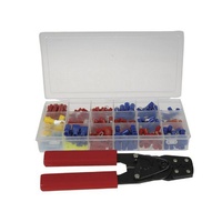 Insulated Electrical Wire Terminals Crimp Connector Set 15 Types 300PC Assorted
