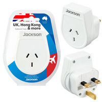 Jackson Outbound UK Style Outlet & Lightweight Smart Travel Adaptor