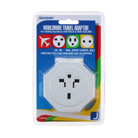 Jackson Inbound Multi Travel Adapter USA UK JAPAN EUROPE and ASIAN Power Plug