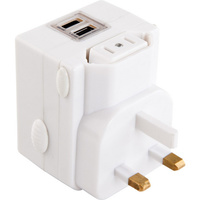 Universal Travel Adaptor Outbound With USB - Jackson