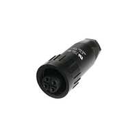 Amphenol 4 Pin IP67 Power Line Socket Weather Proof