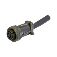6 Pin Inline Socket MS97 Military Style