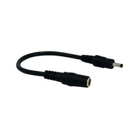 2.1Mm Socket To 1.3Mm DC Plug 130Mm Lead