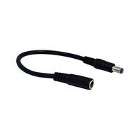2.1Mm Socket To 2.1Mm DC Plug Cross Over Converter Cord